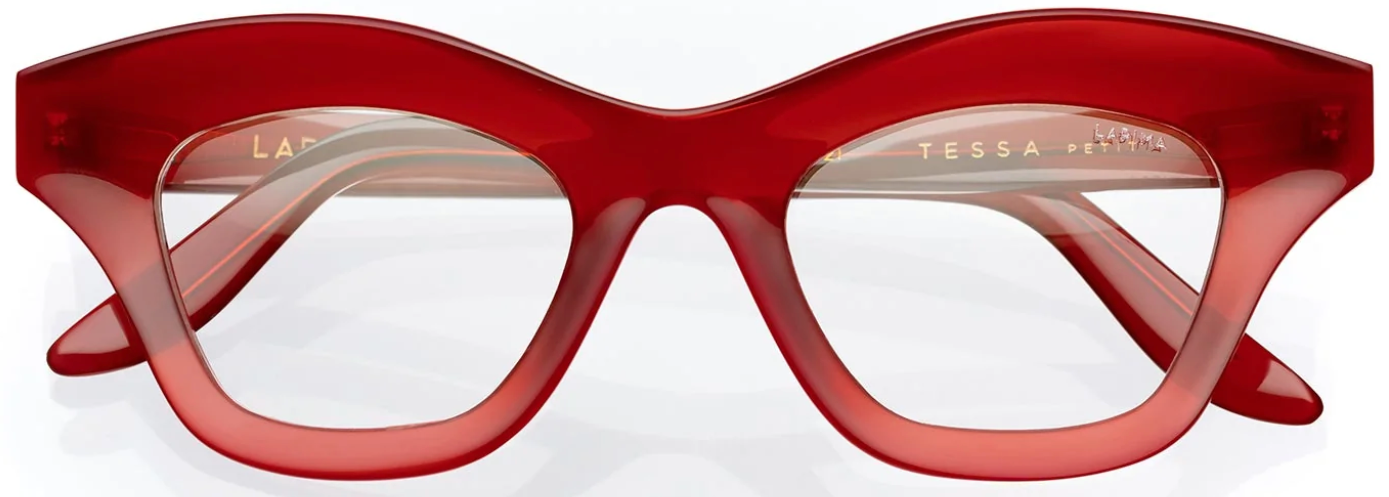 Alexander Daas - Lapima Tessa Petit Eyeglasses - Red - Front View