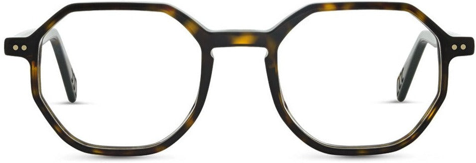 Alexander Daas - Lunor A11 455 Eyeglasses - Dark Havana - Front View