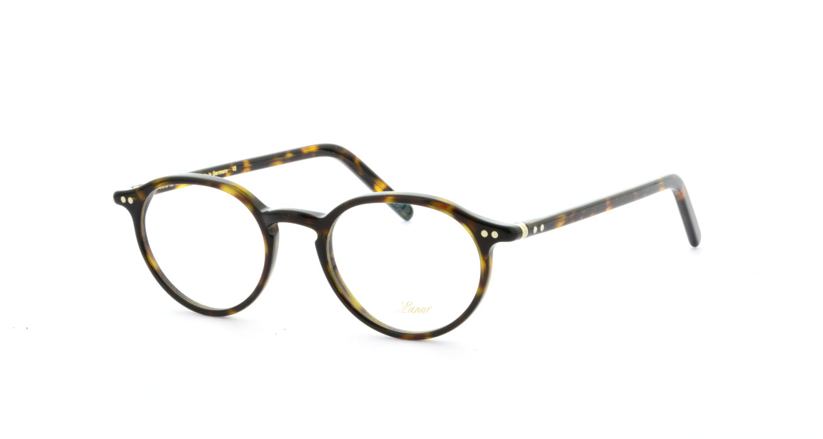 Alexander Daas - Lunor A5 215 Eyeglasses - Dark Havana - Angle