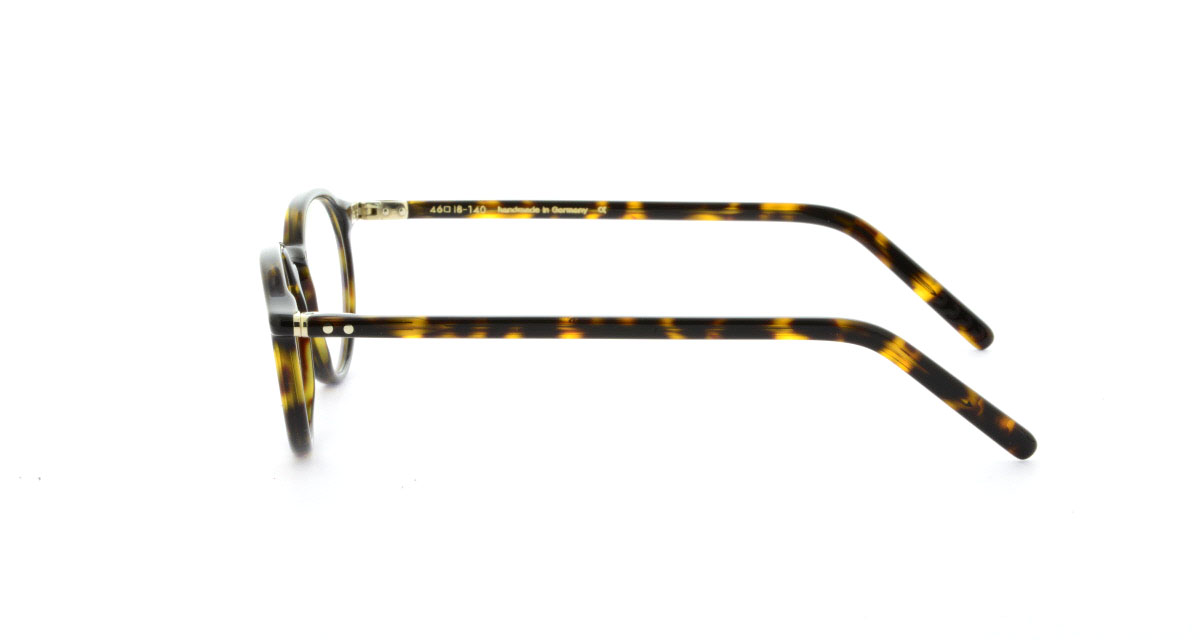 Alexander Daas - Lunor A5 215 Eyeglasses - Dark Havana - Side View