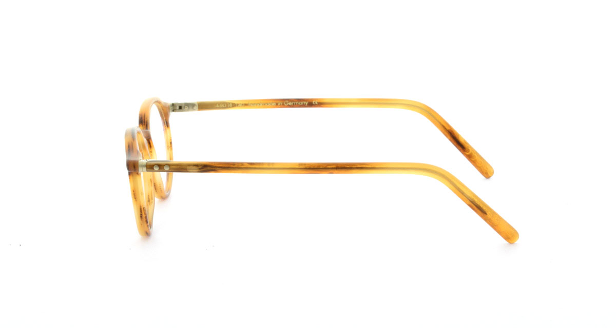 Alexander Daas - Lunor A5 215 Eyeglasses - Matte Light Havana - Side View