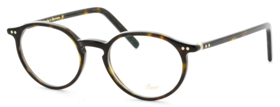 Alexander Daas - Lunor A5 226 Eyeglases - Dark Havana - Side View