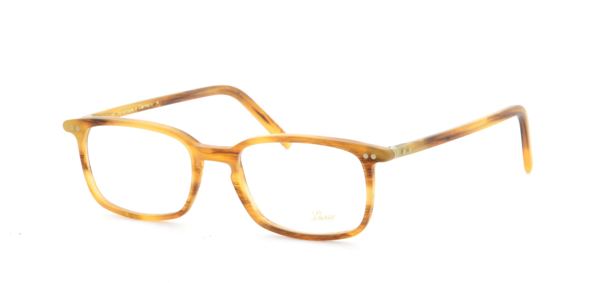 Alexander Daas - Lunor A5 232 Eyeglasses - Matte Light Havana - Angle