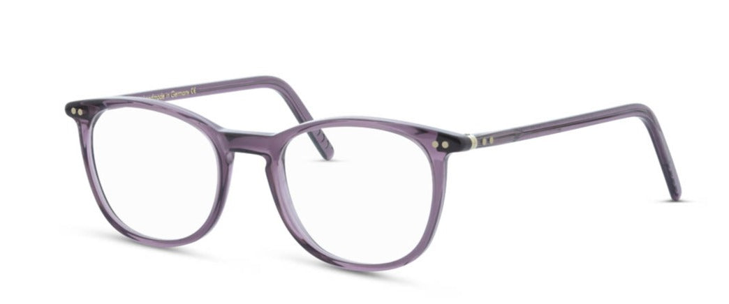 Alexander Daas - Lunor A5 234 Eyeglasses - Blackberry - Side View
