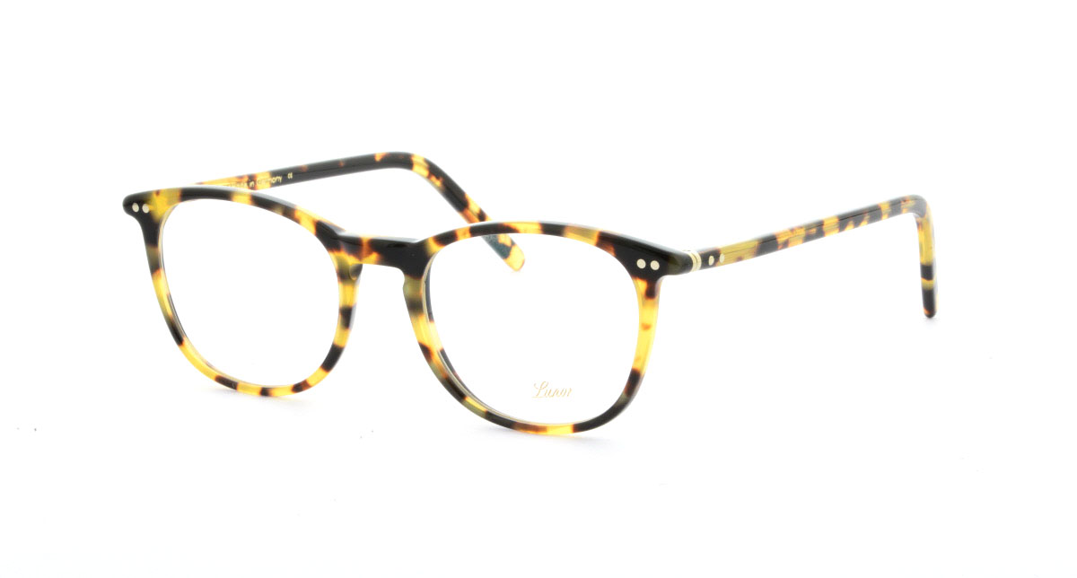 Alexander Daas - Lunor A5 234 Eyeglasses - Tokyo Tortoise - Side View