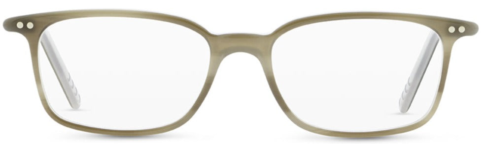Alexander Daas - Lunor A5 601 Eyeglasses - Grey Brown Horn - Front View