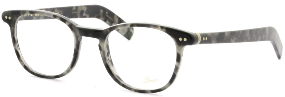 Alexander Daas - Lunor A6 246 Eyeglasses - Matte Black Havana - Side View