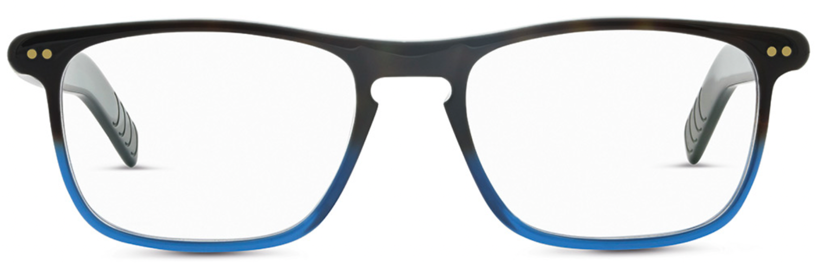 Alexander Daas - Lunor A6 256 Eyeglasses - Havana Indigo - Front View