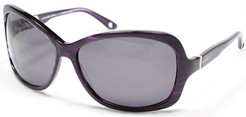 Alexander Daas - Majesty Sunglasses - Purple & Grey - Side View