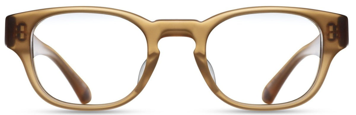 Alexander Daas - Matsuda M1011 Eyeglasses - Matte Caramel Crystal - Front View