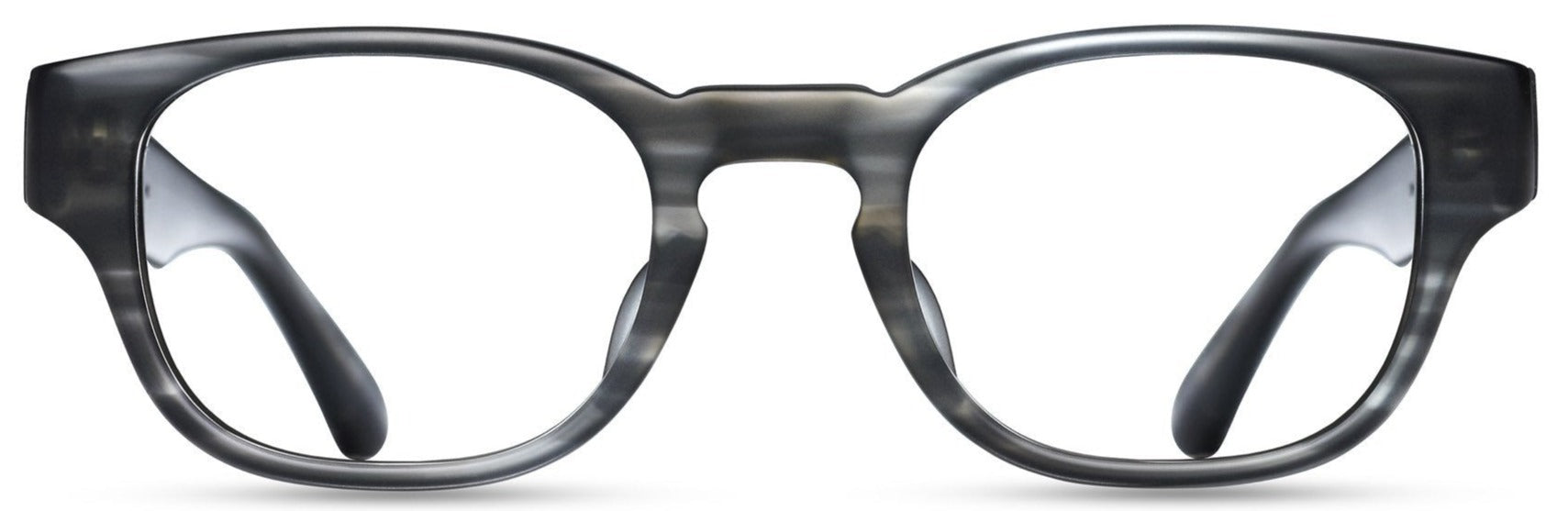 Alexander Daas - Matsuda M1011 Eyeglasses - Matte Grey Swirl - Front View