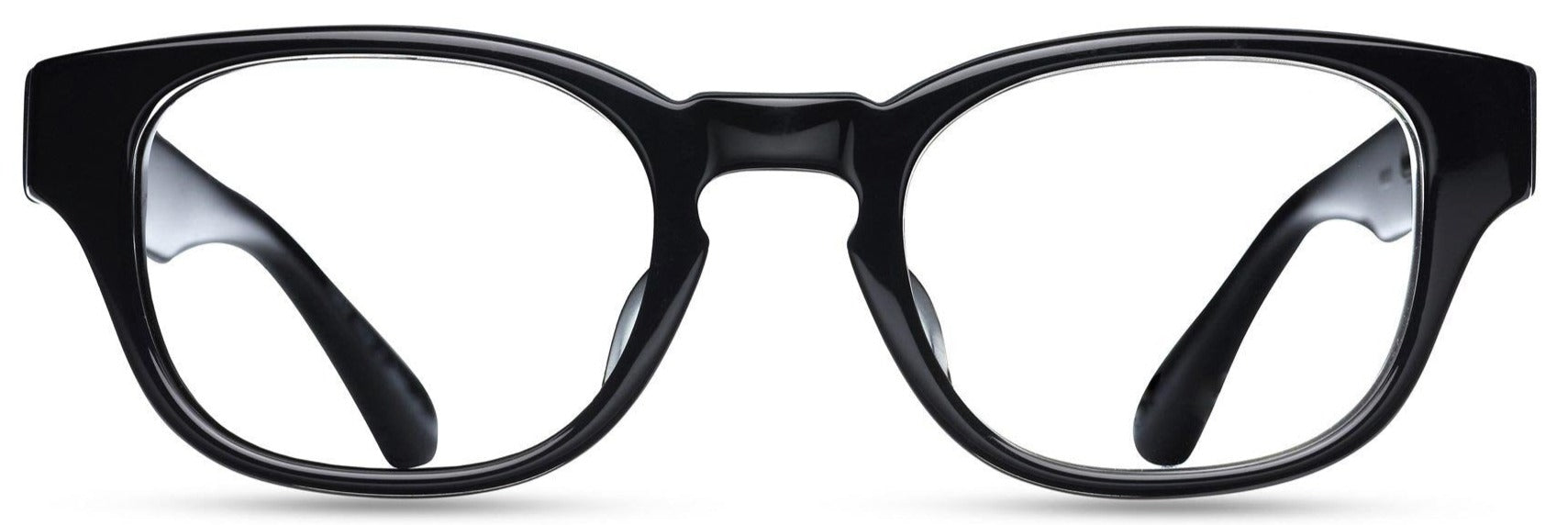 Alexander Daas - Matsuda M1011 Eyeglasses - Shiny Black - Front View