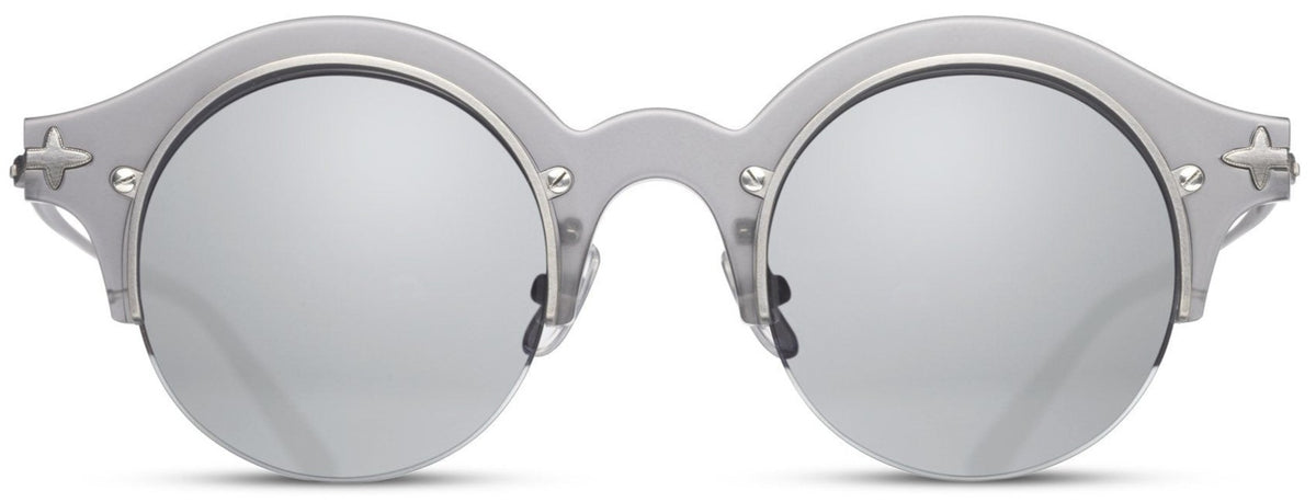 Alexander Daas - Matsuda M1014 Sunglasses - Matte Grey Crystal - Front View