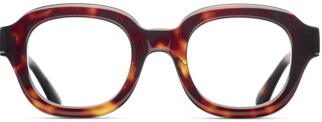 Alexander Daas - Matsuda M1015 Eyeglasses - Dark Tortoise - Front View