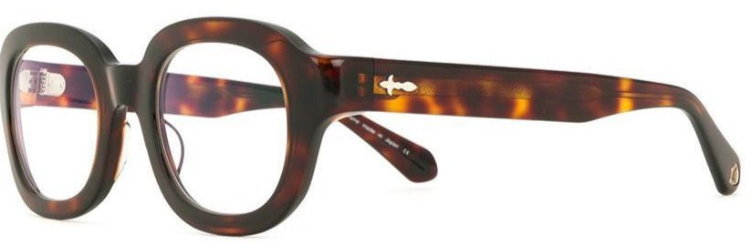 Alexander Daas - Matsuda M1015 Eyeglasses - Dark Tortoise - Side View