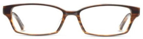 Alexander Daas - Matsuda M2003 Eyeglasses - Brown &amp; Antique Gold - Front View