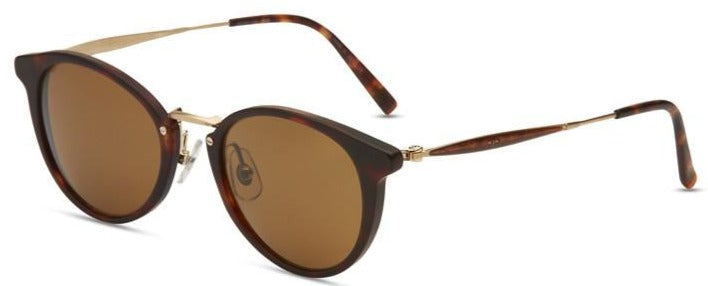 Alexander Daas - Matsuda M2004 Sunglasses - Matte Brown - Side View