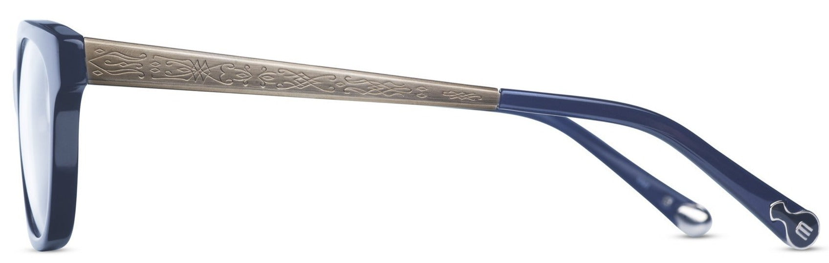 Alexander Daas - Matsuda M2013 Eyeglasses - Navy - Side View