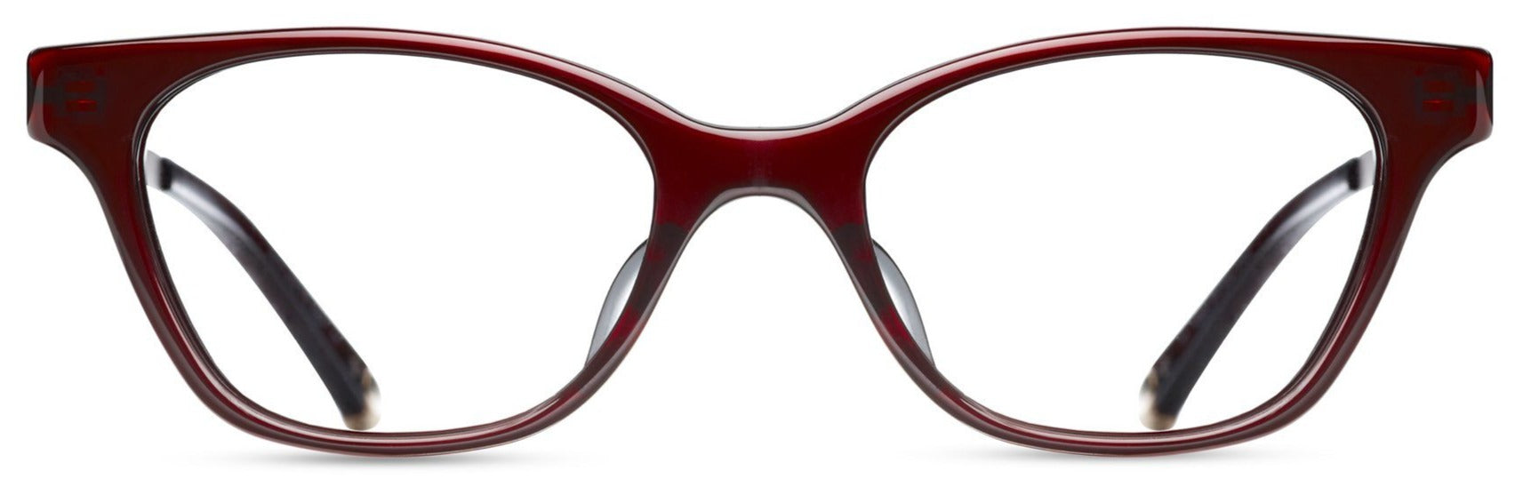 Alexander Daas - Matsuda M2013 Eyeglasses - Shiny Bordeaux - Front View