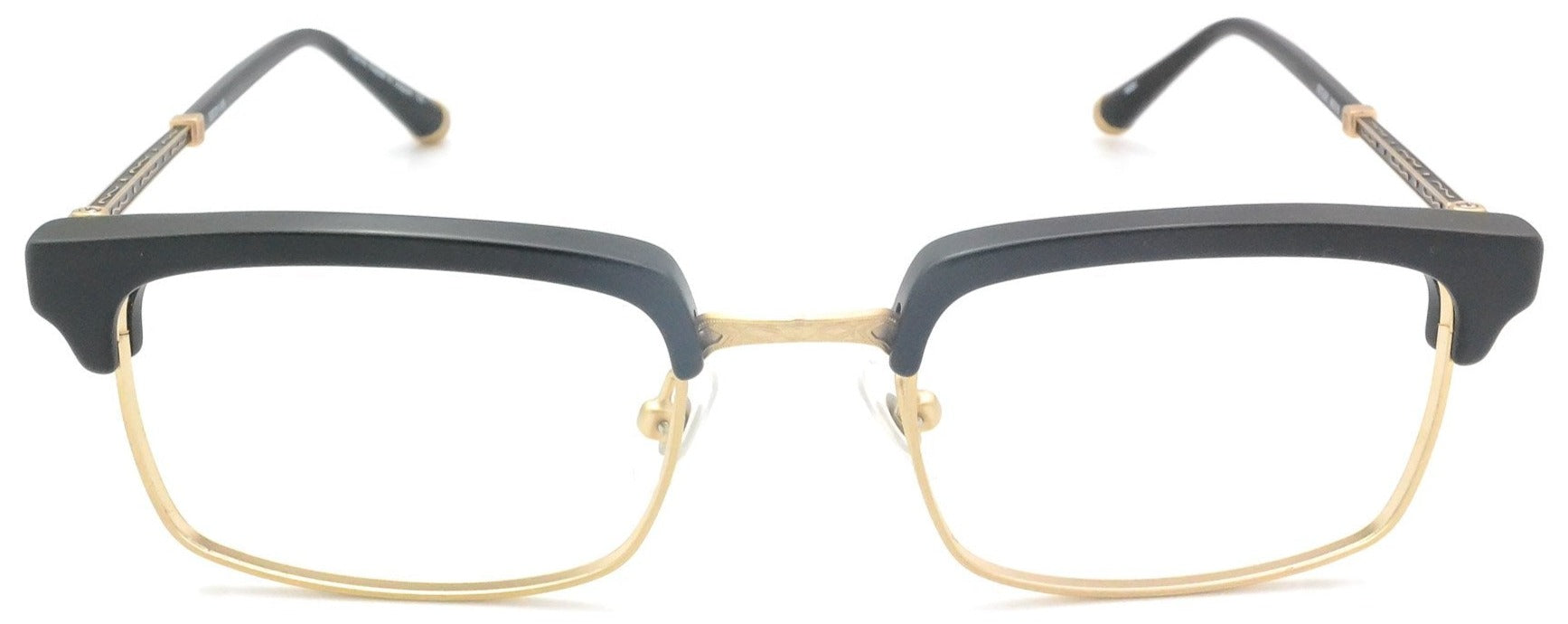 Alexander Daas - Matsuda M2016 Eyeglasses - Matte Black - Front View