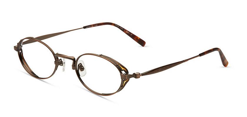 Alexander Daas - Matsuda M3018 Eyeglasses - Antique Gold - Side View