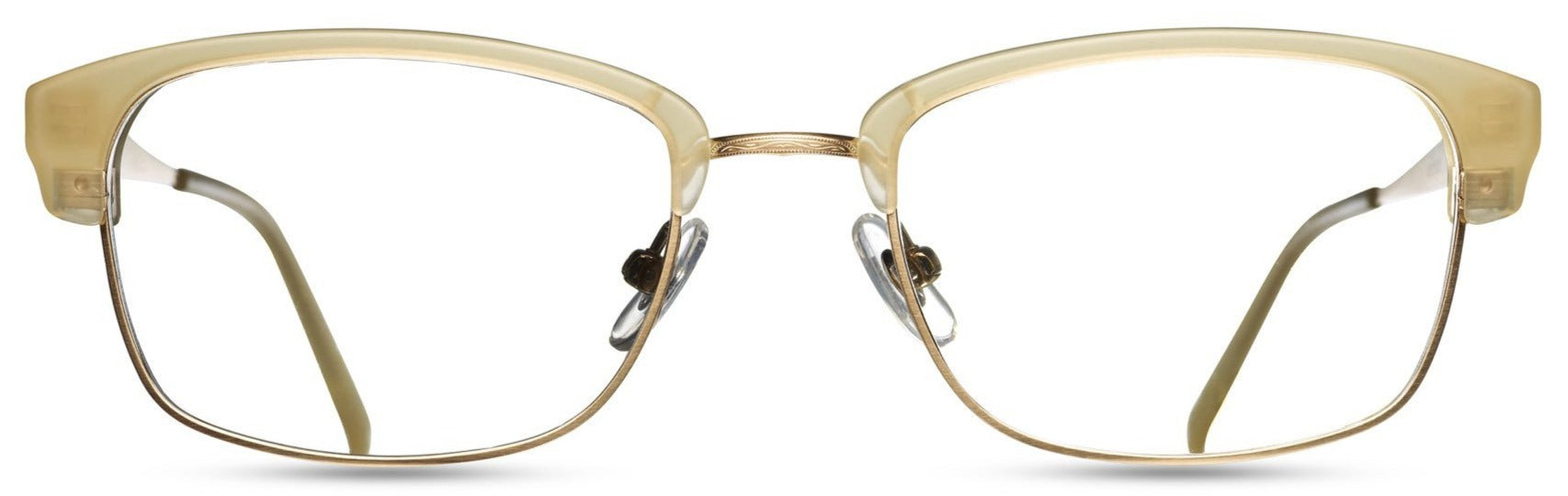 Alexander Daas - Matsuda M3022 Eyeglasses - Brushed Gold - Front View