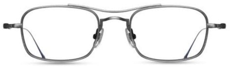 Alexander Daas - Matsuda M3026 Eyeglasses - Antique Silver - Front View