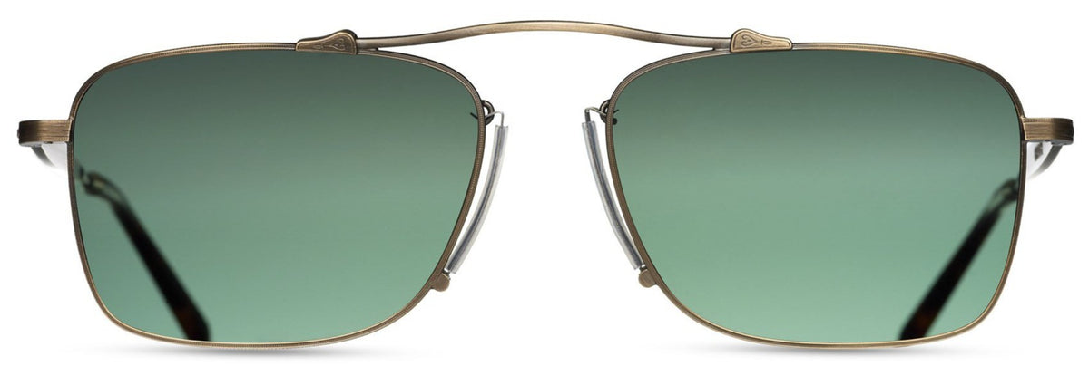 Alexander Daas - Matsuda M3037 Sunglasses - Antique Gold - Front View