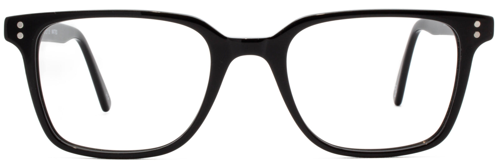 Alexander Daas - Matteo Eyeglasses - Black - Front View