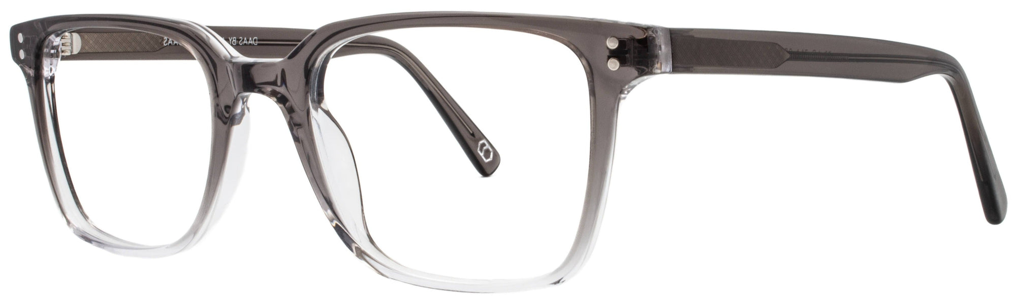 Alexander Daas - Matteo Eyeglasses - Grey Fade - Side View