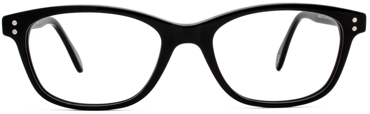 Alexander Daas - Mia Eyeglasses - Black - Front View