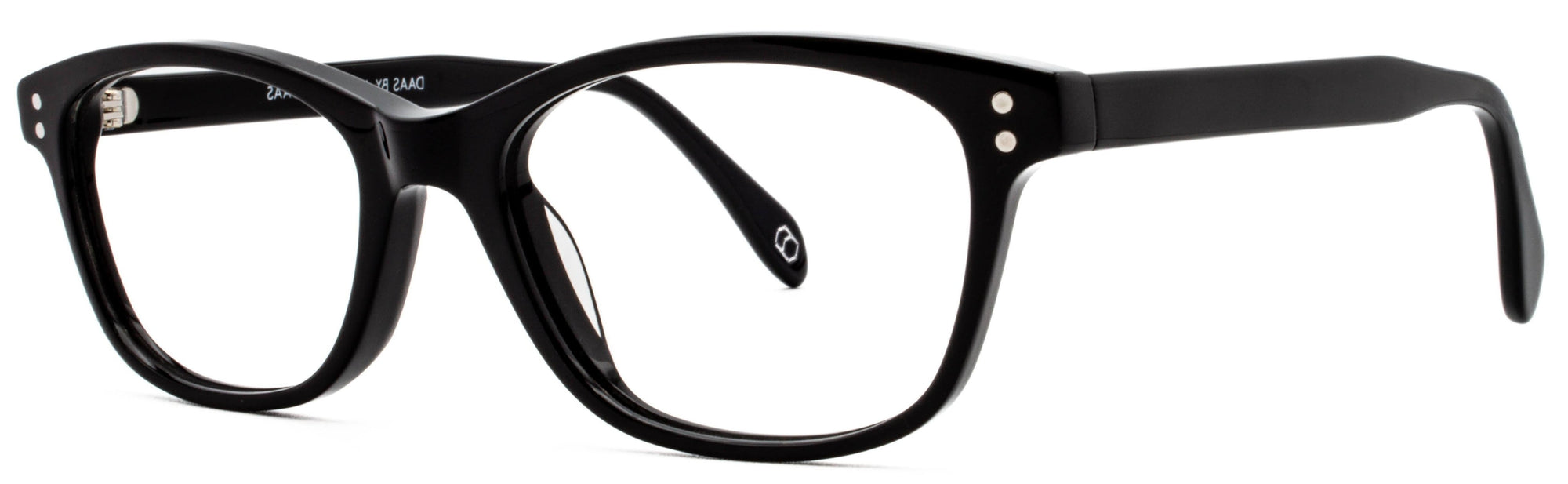 Alexander Daas - Mia Eyeglasses - Black - Side View