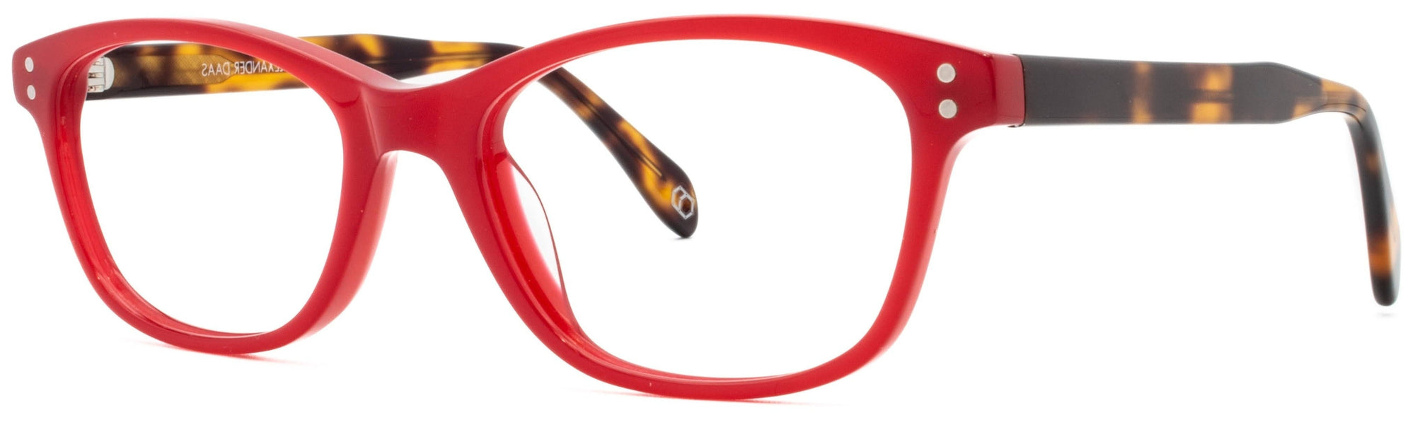 Alexander Daas - Mia Eyeglasses - Ruby - Side View