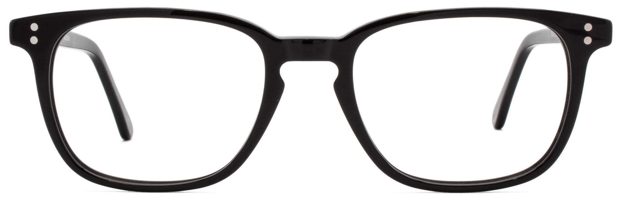 Alexander Daas - Mischa Eyeglasses - Black - Front View