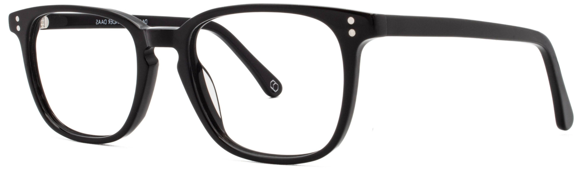 Alexander Daas - Mischa Eyeglasses - Black - Side View