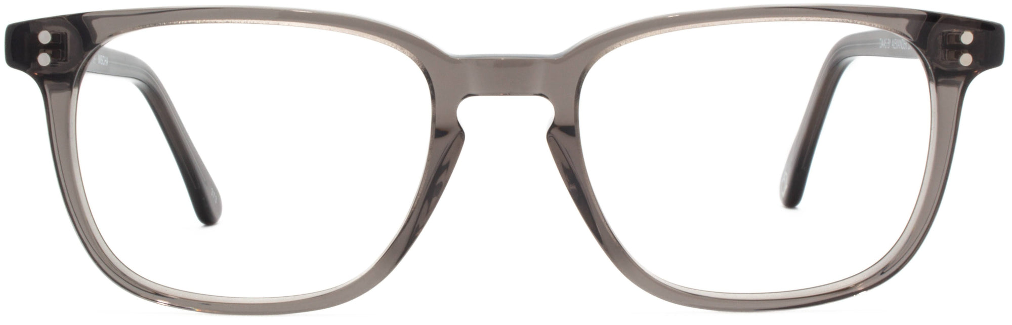 Alexander Daas - Mischa Eyeglasses - Gray Fog - Front View