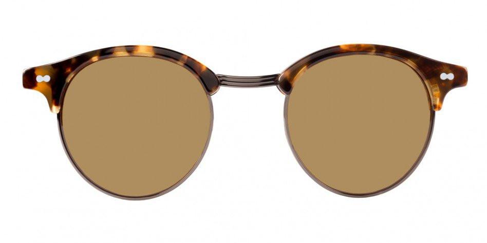 Alexander Daas - Moscot Aidim Sunglasses - Havana Brown - Front View