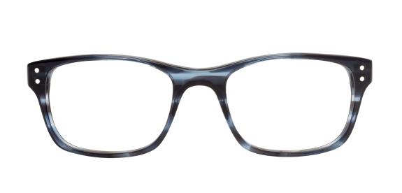 Alexander Daas - Moscot Alex Eyeglasses - Blue Ink - Front View