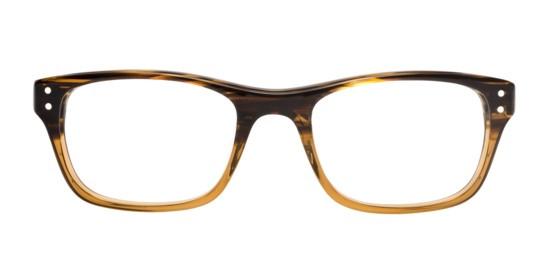 Alexander Daas - Moscot Alex Eyeglasses - Brown Ale - Front View