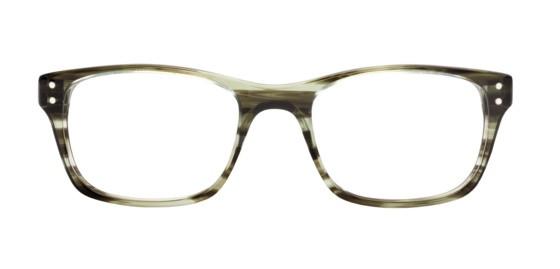 Alexander Daas - Moscot Alex Eyeglasses - Green Moss - Front View