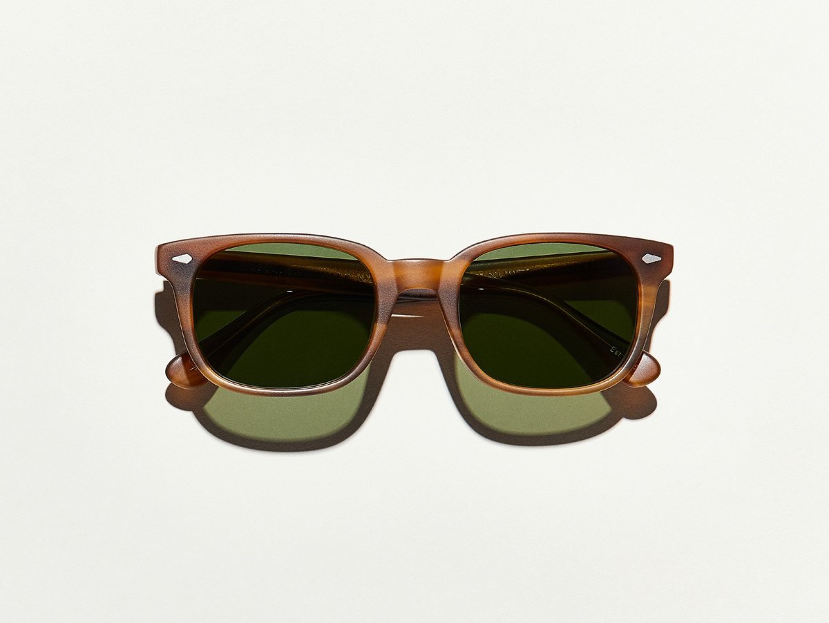 Alexander Daas - Moscot Boychik Sunglasses - Matte Dark Blonde - Front View