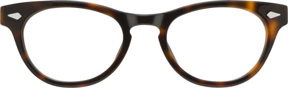 Alexander Daas - Moscot Bummi Eyeglasses - Tortoise - Front View