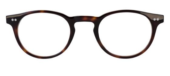 Alexander Daas - Moscot Frankie Eyeglasses - Tortoise Black - Front View