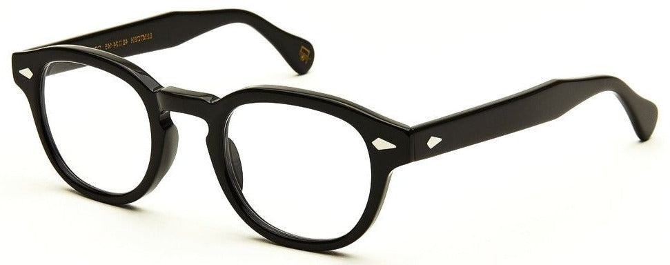 Alexander Daas - Moscot Lemtosh Eyeglasses - Black - Side View