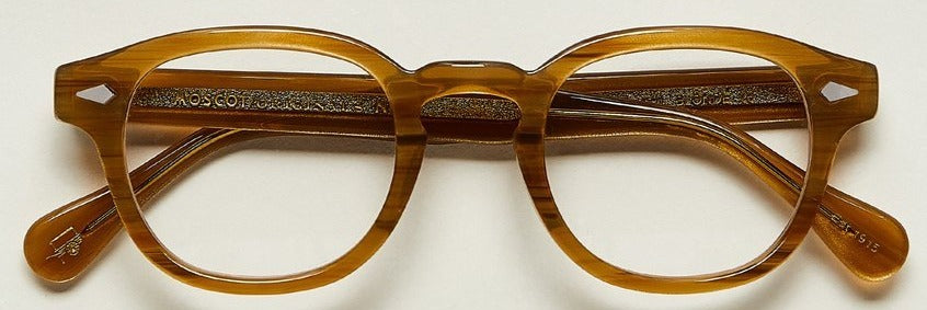 Alexander Daas - Moscot Lemtosh Eyeglasses - Blonde - Front View