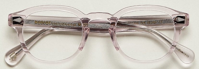 Alexander Daas - Moscot Lemtosh Eyeglasses - Blush - Front View