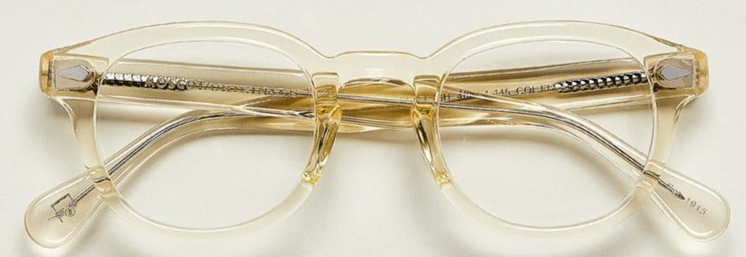 Alexander Daas - Moscot Lemtosh Eyeglasses - Flesh - Front View