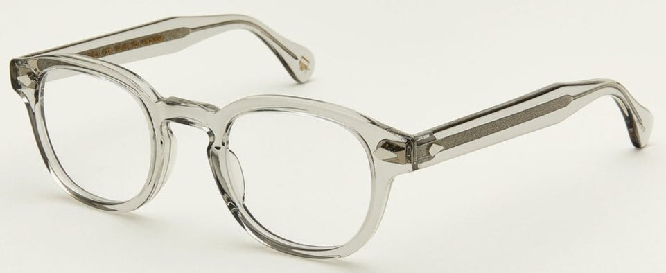 Alexander Daas - Moscot Lemtosh Eyeglasses - Light Grey - Side View