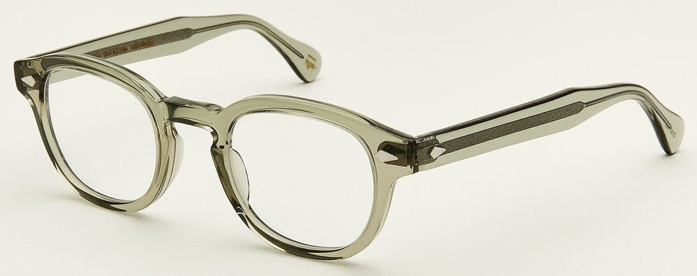 Alexander Daas - Moscot Lemtosh Eyeglasses - Sage - Side View