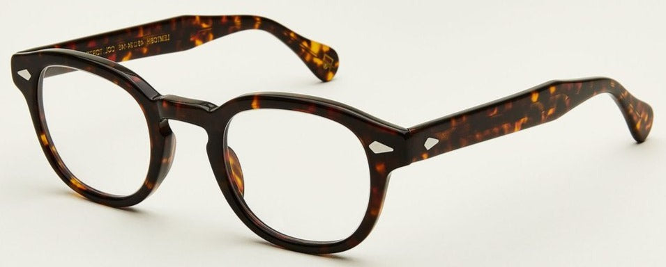 Alexander Daas - Moscot Lemtosh Eyeglasses - Tortoise - Side View